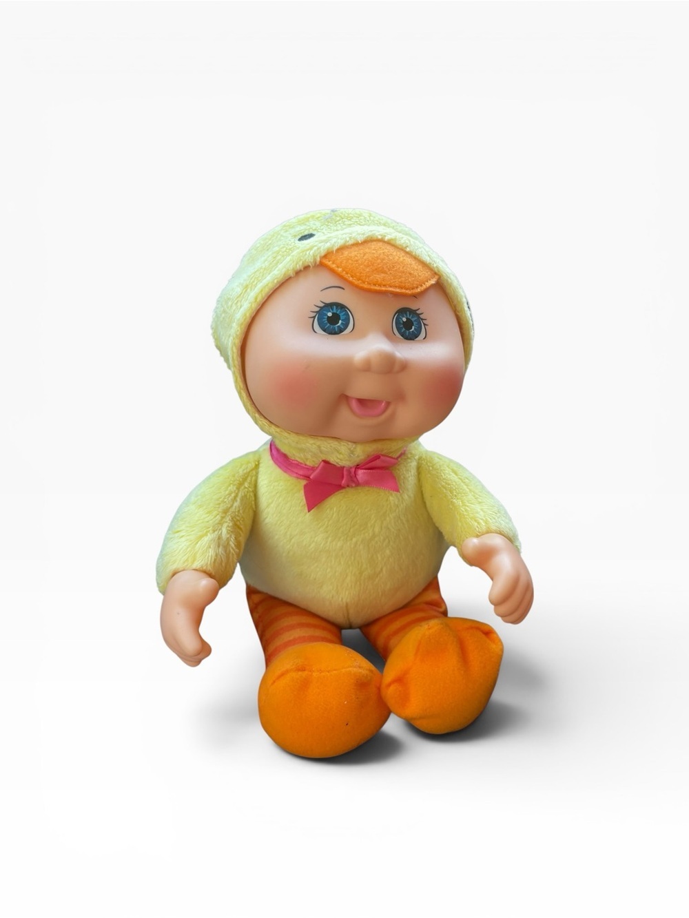 Cabbage Patch Kids Cuties CPK BARNYARD Friends EASTER DUCK CHICK 10" Blue Eyes